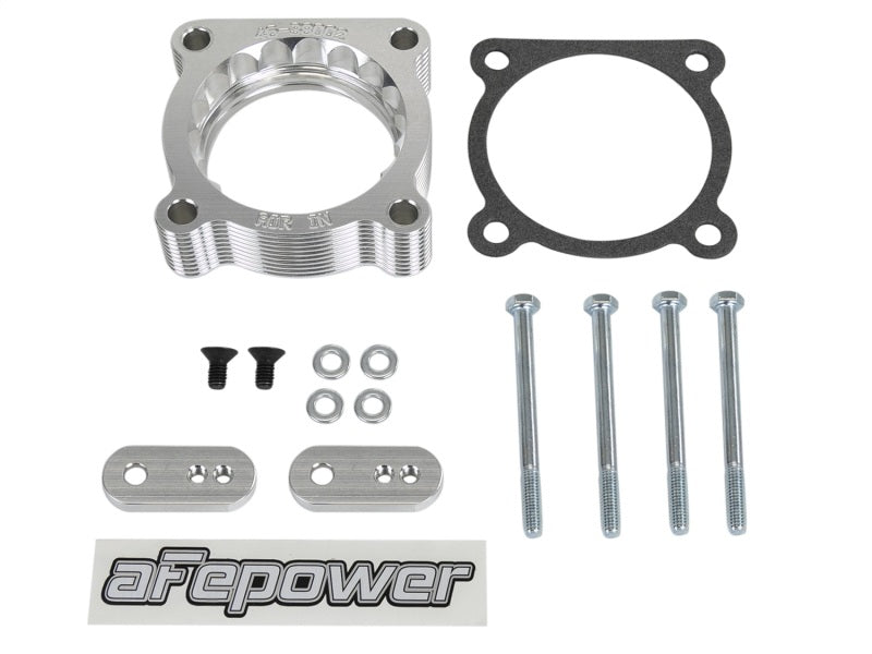 Espaciadores del cuerpo del acelerador aFe Silver Bullet TBS Toyota Tacoma 05-11 V6-4.0L
