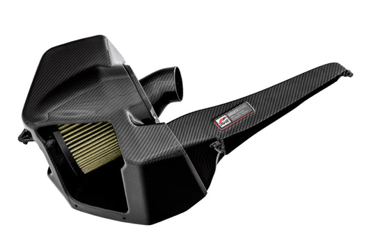 Entrada de aire con compuerta de aire de fibra de carbono con tapa AWE Tuning para Audi B9/B9.5 S4/S5/RS5 3.0T