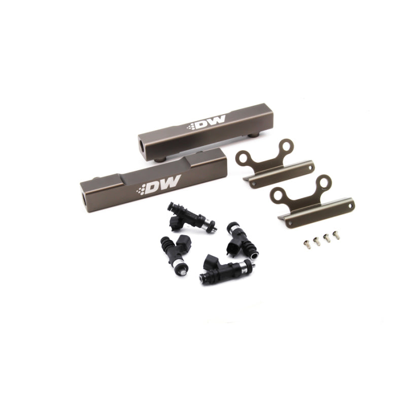 Kit de actualización de riel de combustible de alimentación superior DeatschWerks para Subaru WRX 02+ / STI/LGT 07+ con inyectores de 1000 cc