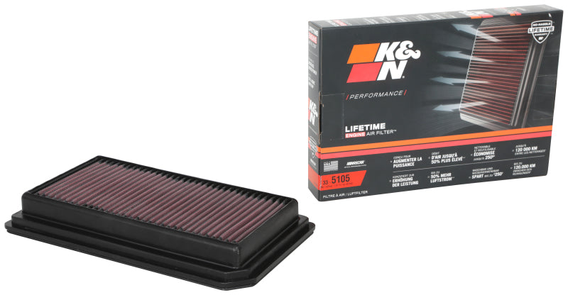 K&amp;N 20-21 Cadillac CT5 V6 3.0L Ersatz-Luftfilter