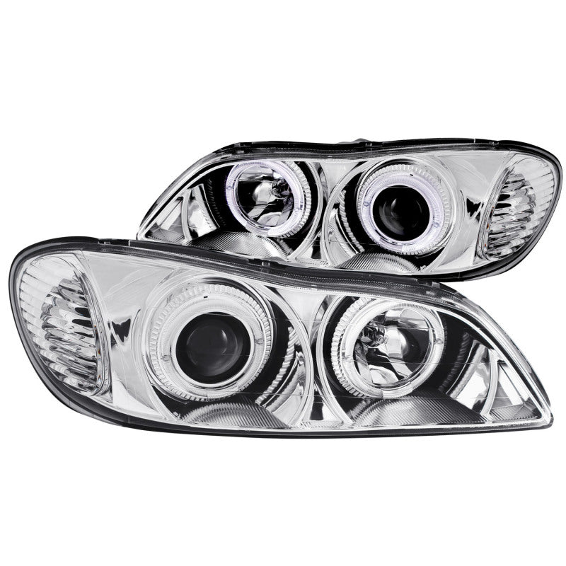 ANZO For 2000-2004 Infiniti I30 Projector Headlights w/ Halo Chrome