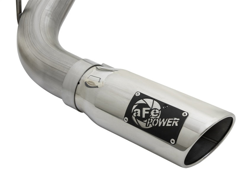 aFe MACH Force-Xp 2-1/2in Cat-Back Exhaust System w/ Polished Tip For 16-17 For Nissan Titan XD V8 5.6L