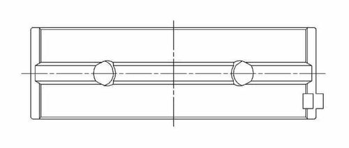ACL 08+ Mitsubishi 4B11T Evo X 0.025mm Oversized High Performance Main Bearing Set
