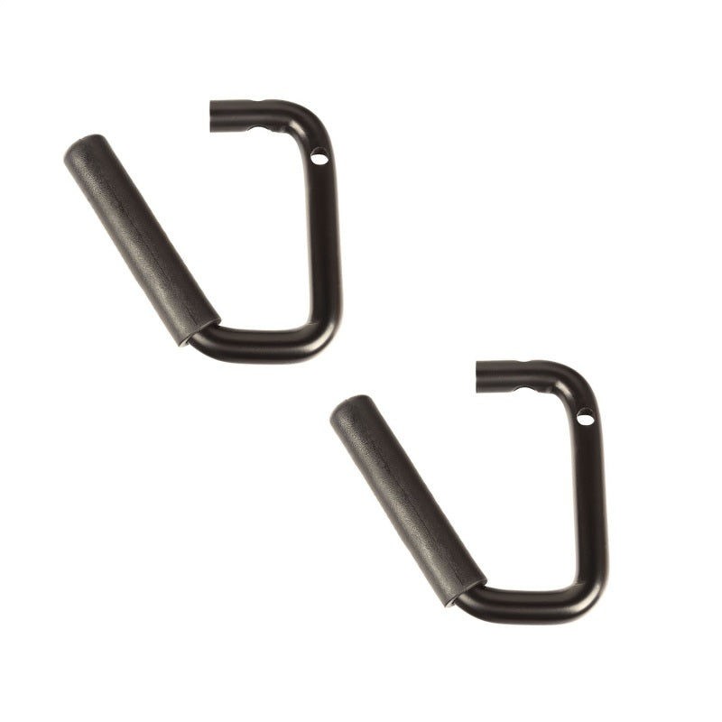 Rugged Ridge Stahl-Haltegriffe vorn, Paar, schwarz, 07-18 Jeep Wrangler JK/JKU