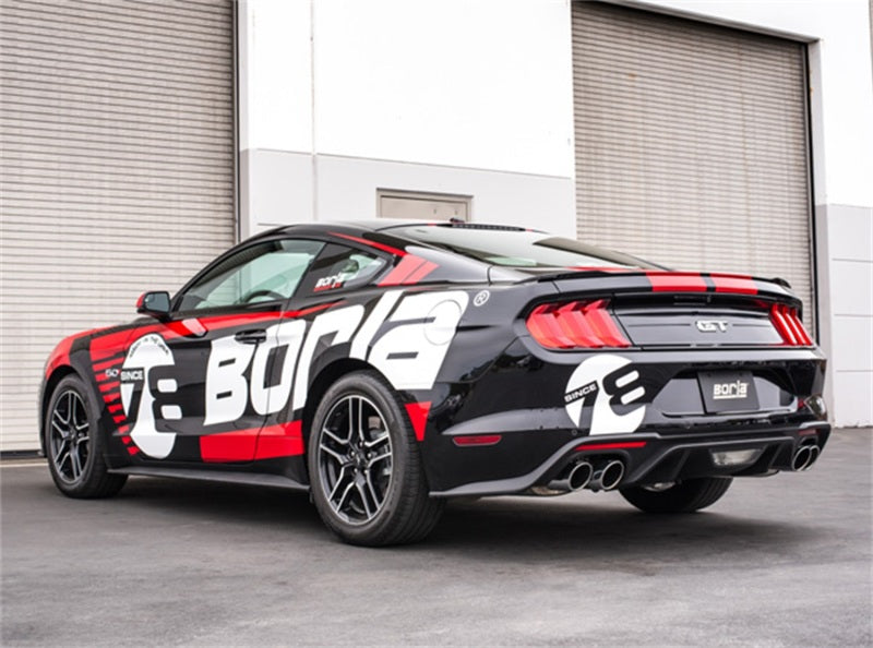 Borla 2018 Ford Mustang GT 5.0L AT/MT 3 Zoll ATAK Catback-Auspuff mit Ventilen