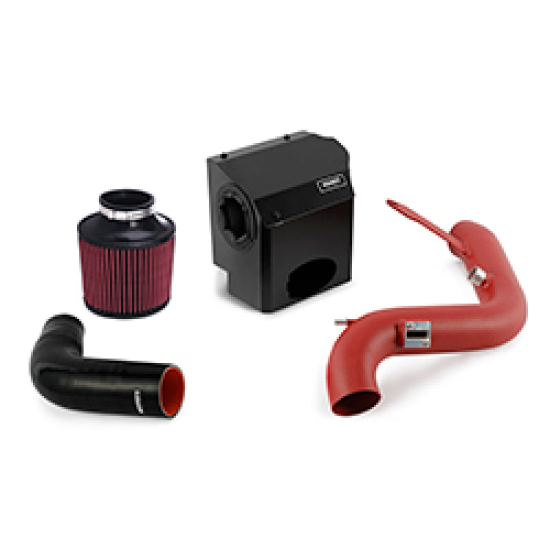 Kit de admisión de aire de alto rendimiento Mishimoto para Ford Fiesta ST 1.6L 14-15 - Rojo arrugado