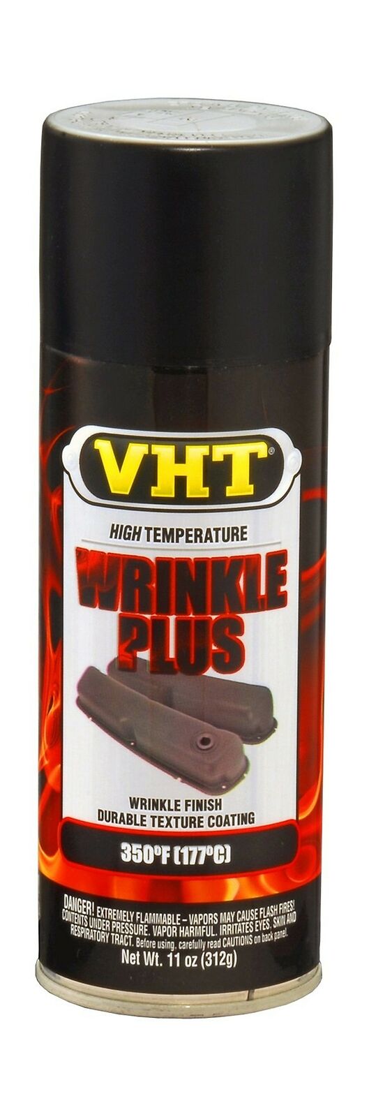 VHT Wrinkle Plus High Heat Coating Black SP201 Spray Can