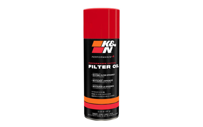 Aceite para filtros de aire en aerosol K&amp;N de 12,25 oz.