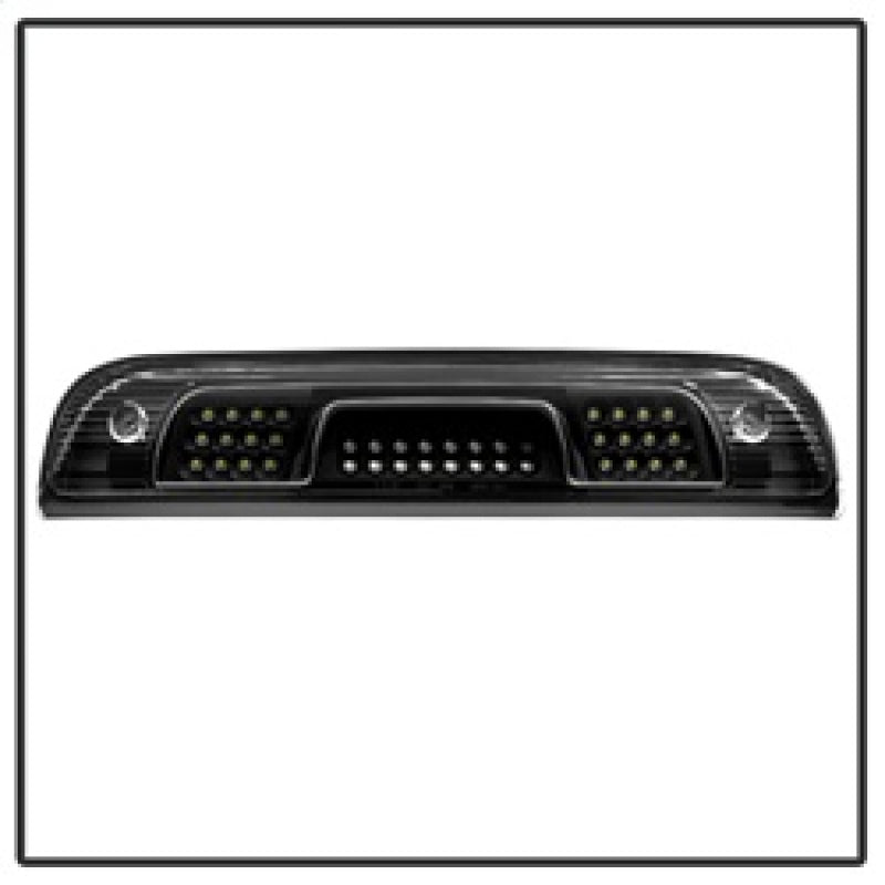 Tercera luz de freno LED xTune 14-16 para Chevrolet Silverado 1500, color negro (BKL-CSIL14-LED-BK)