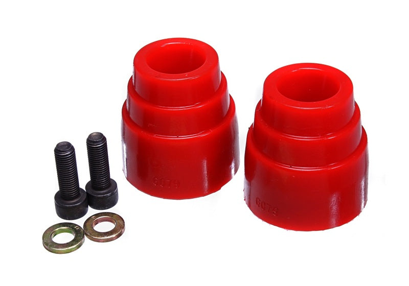 Topes de suspensión trasera Energy Suspension para Toyota 4Runner 1996-2009 (rojos)