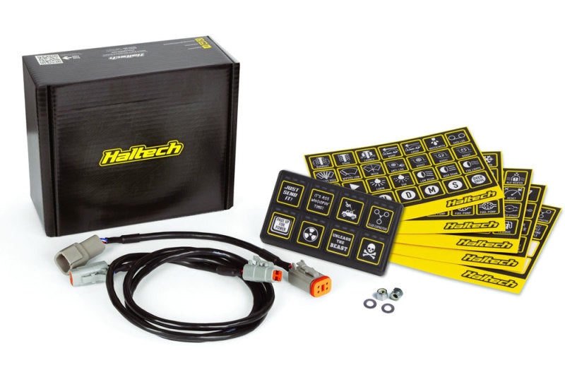 Teclado CAN Haltech de 8 botones (2x4)