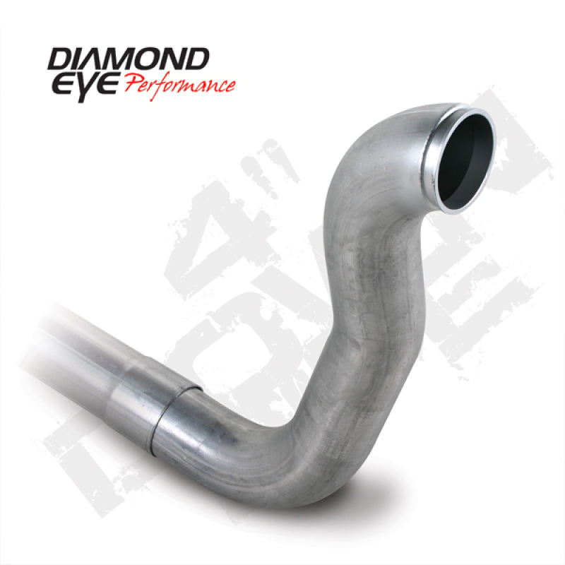 Diamond Eye DWNP 4 Zoll TB SGL mit HX40-FLANSCH AL DODGE 5,9 l 2500/3500 89–93, nur 2 x 4