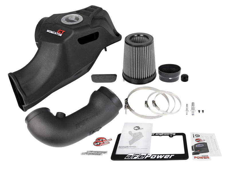 Sistema de admisión de aire frío aFe POWER Momentum GT Pro Dry S 18-19 Ford Mustang GT V8-5.0L