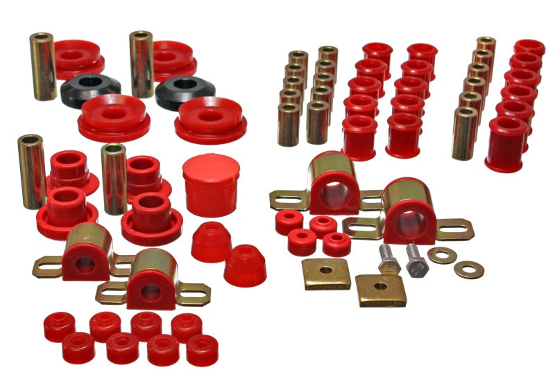 Energy Suspension For 95-98 Nissan 240SX (S14) Red Hyper-Flex Master Bushing Set