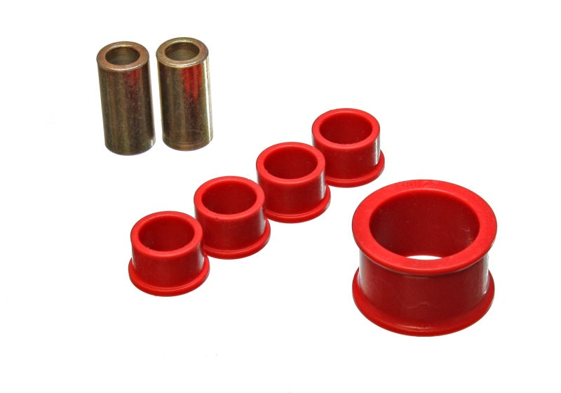 Energy Suspension For 02-09 Nissan 350Z / For 03-07 Infiniti G35 Coupe Red Rack and Pinion Bushing Set