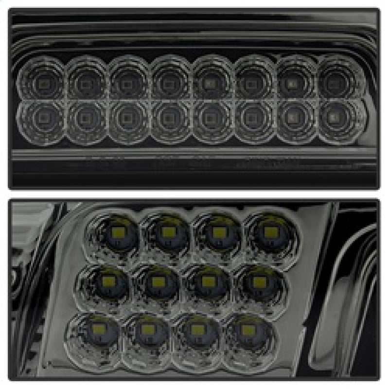 Tercera luz de freno LED xTune 14-16 para Chevrolet Silverado 1500, color ahumado (BKL-CSIL14-LED-SM)