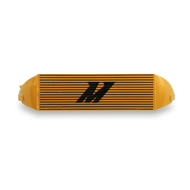 Mishimoto 2013+ Ford Focus ST Gold-Ladeluftkühler mit schwarzen Rohren
