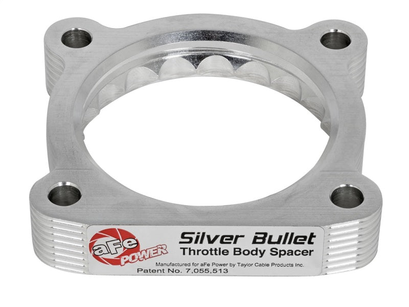 Espaciadores del cuerpo del acelerador aFe Silver Bullet TBS para Nissan Patrol 10-16 V8-5.6L