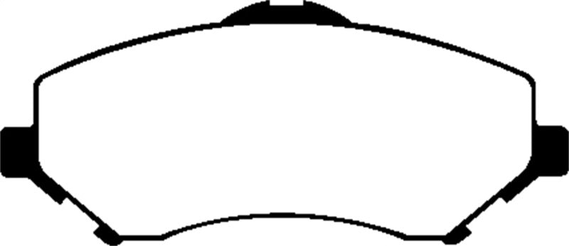 Pastillas de freno delanteras EBC 08-11 Chrysler Town &amp; Country 3.3 Yellowstuff