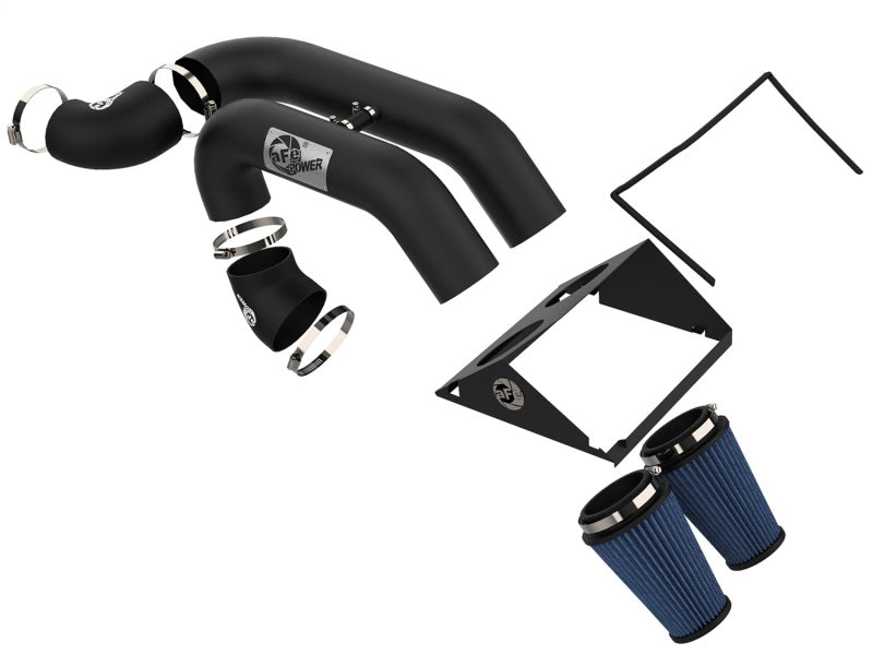 Admisión aFe Magnum FORCE Stage-2XP con carcasa negra de 3-1/2 in y filtro Pro 5R 2017 Ford F-150 V6 3.5L (tt)