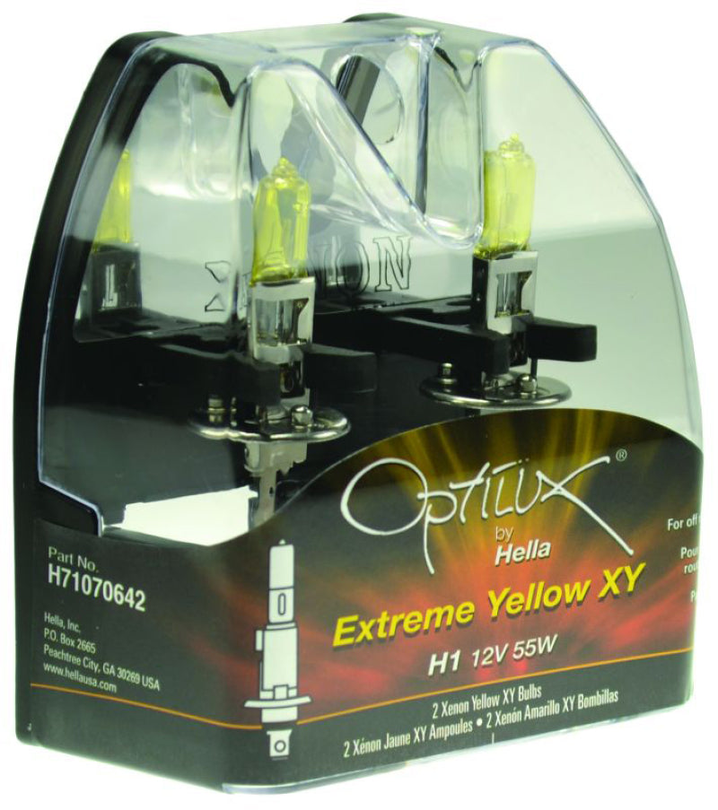 Bombilla XY amarilla Hella Optilux H1 12 V/55 W