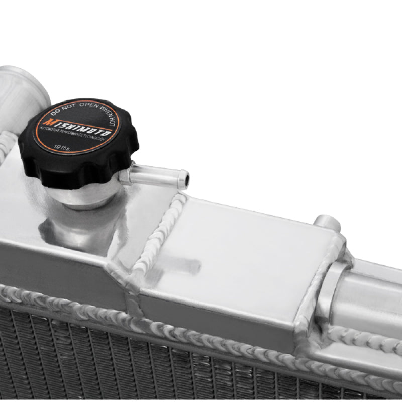 Radiador de aluminio Mishimoto 93-98 Toyota Supra 3 filas Turbo Manual X-LINE (núcleo más grueso)