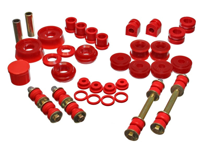 Energy Suspension 03–05 Dodge SRT-4 FWD, rotes Hyperflex-Hauptbuchsen-Set