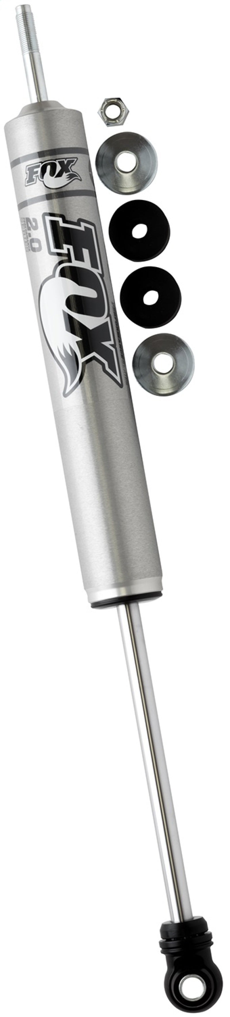 Amortiguador delantero Fox 05+ Ford SD 2.0 Performance Series de 9,1 in con IFP y carrocería lisa (aluminio) / Elevación de 2 a 3,5 in