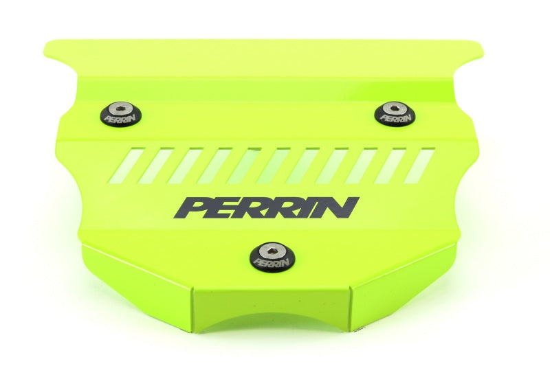 Perrin For 2022+ Subaru BRZ / For Toyota GR86 Engine Cover - Neon Yellow Wrinkle