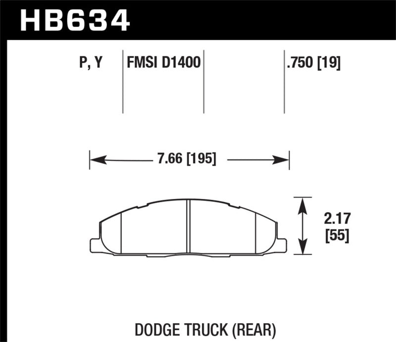 Hawk Super Duty Street Bremsbeläge