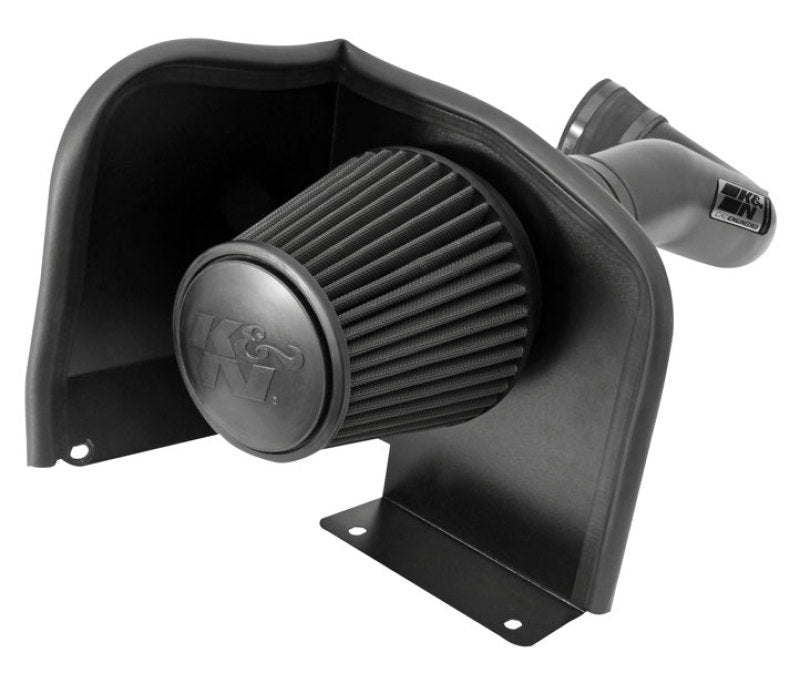 K&N 07-08 Chevy Silverado 1500 4.8L/5.3L V8 / 07-08 GMC Yukon 4.8L/5.3L V8 Black Perf Intake Kit