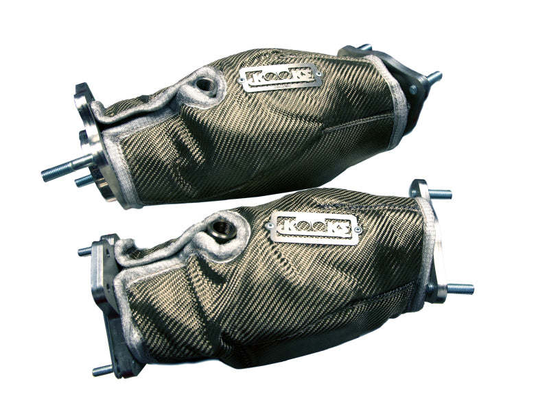 Kooks 2020+ Chevrolet Corvette C8 LT2 6,2 l Hitzeschutzdecken für Ultra Green Catted Connect Pipes