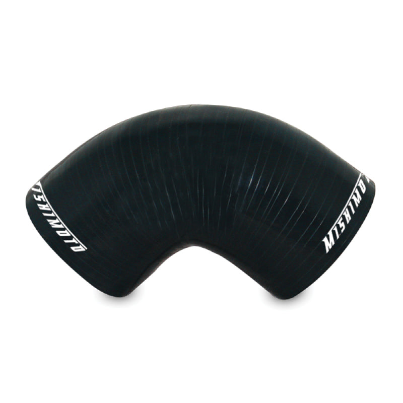 Acoplador Mishimoto de 2,5 pulgadas y 90 grados, color negro