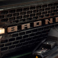 Ford Racing 2021+ Bronco Grille Lettering Overlay Kit - Bronze