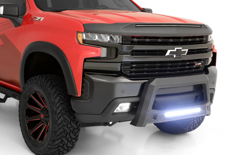 Lund 19–22 Chevrolet/GMC Silverado/Sierra 1500 Revolution Bull Bar – Schwarz