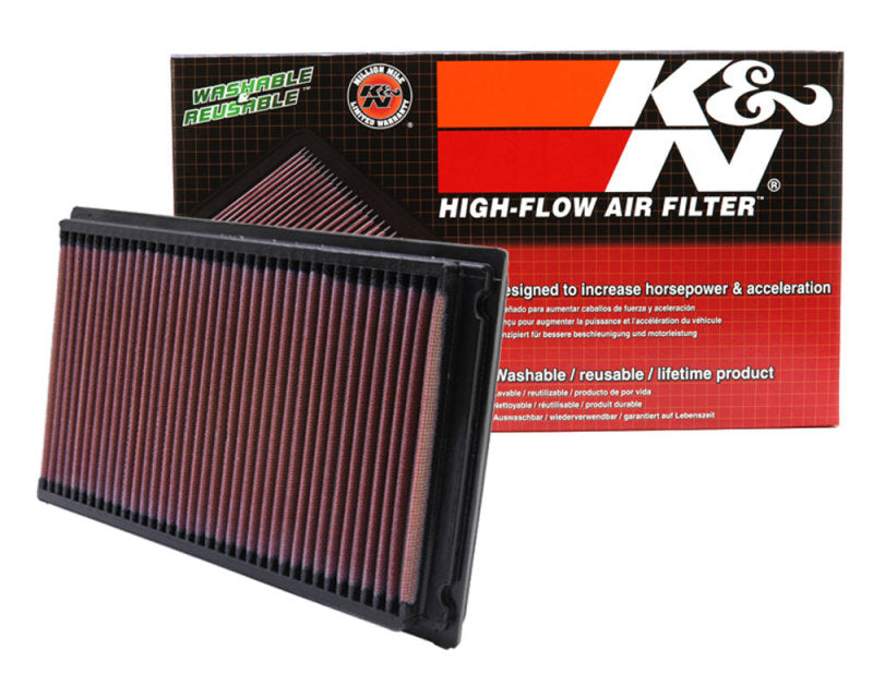 K&N For 88-08 Nissan 1.8L / 87-05 Nissan/For Infiniti 3.0L / 00-09 3.5LDrop In Air Filter