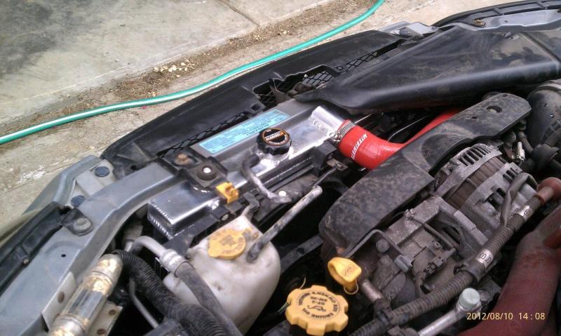 Radiador manual de aluminio Mishimoto para Subaru WRX y STi 01-07