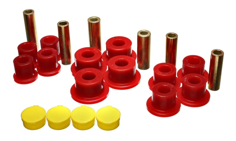Energy Suspension 02–05 Dodge Ram 1500 2WD, rotes hinteres Blattfederbuchsen-Set