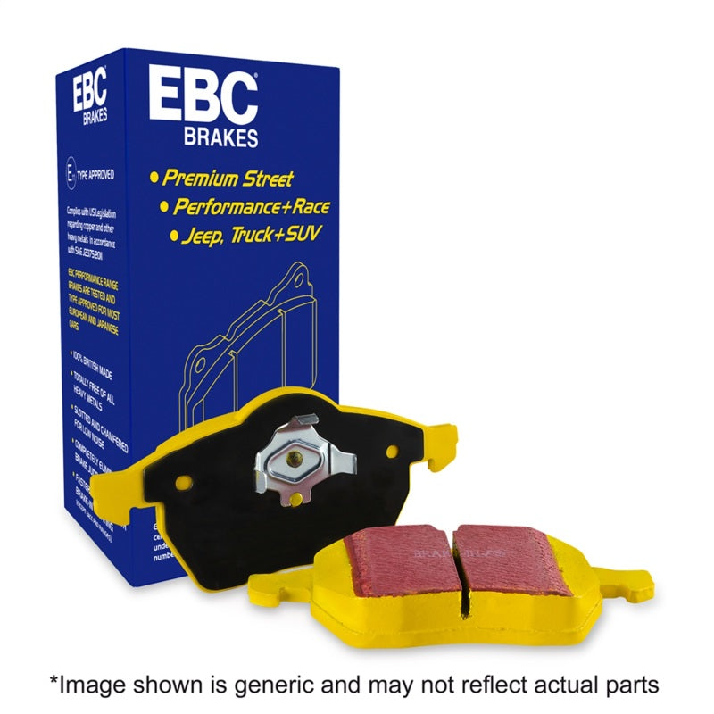 EBC 05-10 For Chrysler 300C 6.1 SRT8 Yellowstuff Front Brake Pads (Excl 6 Piston Calipers)
