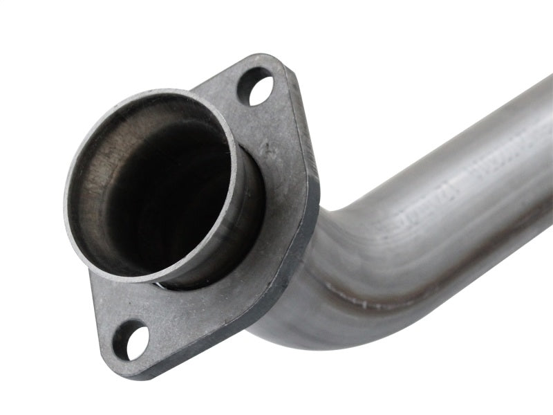 aFe Power Twisted Steel Y-Rohr Edelstahl 2,5 Zoll 12-14 Jeep Wrangler V6 3,6 l