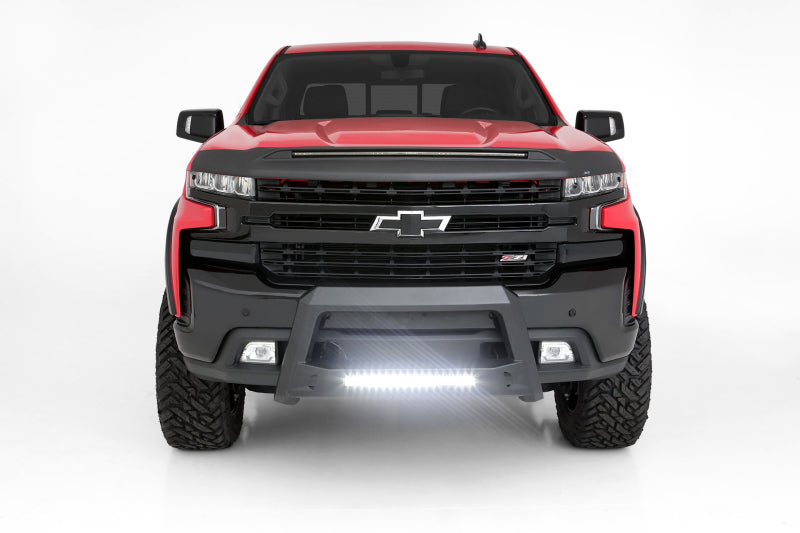 Lund 19–22 Chevrolet/GMC Silverado/Sierra 1500 Revolution Bull Bar – Schwarz