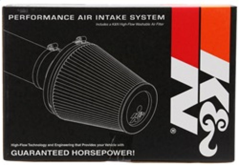 Kit de admisión de aire frío plateado K&amp;N 69 Series Typhoon Performance 13 para Chrysler/Dodge 200/Avenger 2.4L