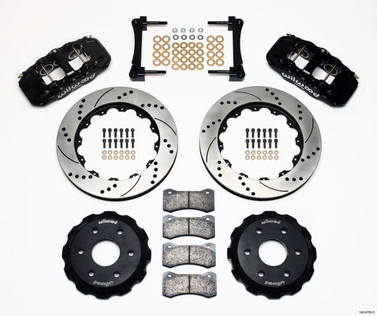 Kit de carrocería delantera Wilwood AERO6 de 14,25 pulgadas perforada para camioneta/SUV GM 1500 de 1999 a 2014