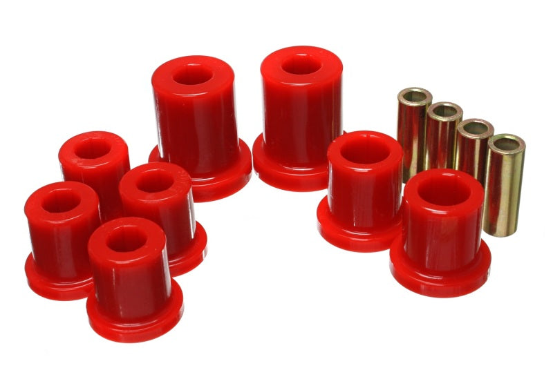 Juego de bujes de brazo de control delantero rojo para suspensión Energy 03-09 Lexus GX470 / 03-09 Toyota 4Runner 2WD/4WD