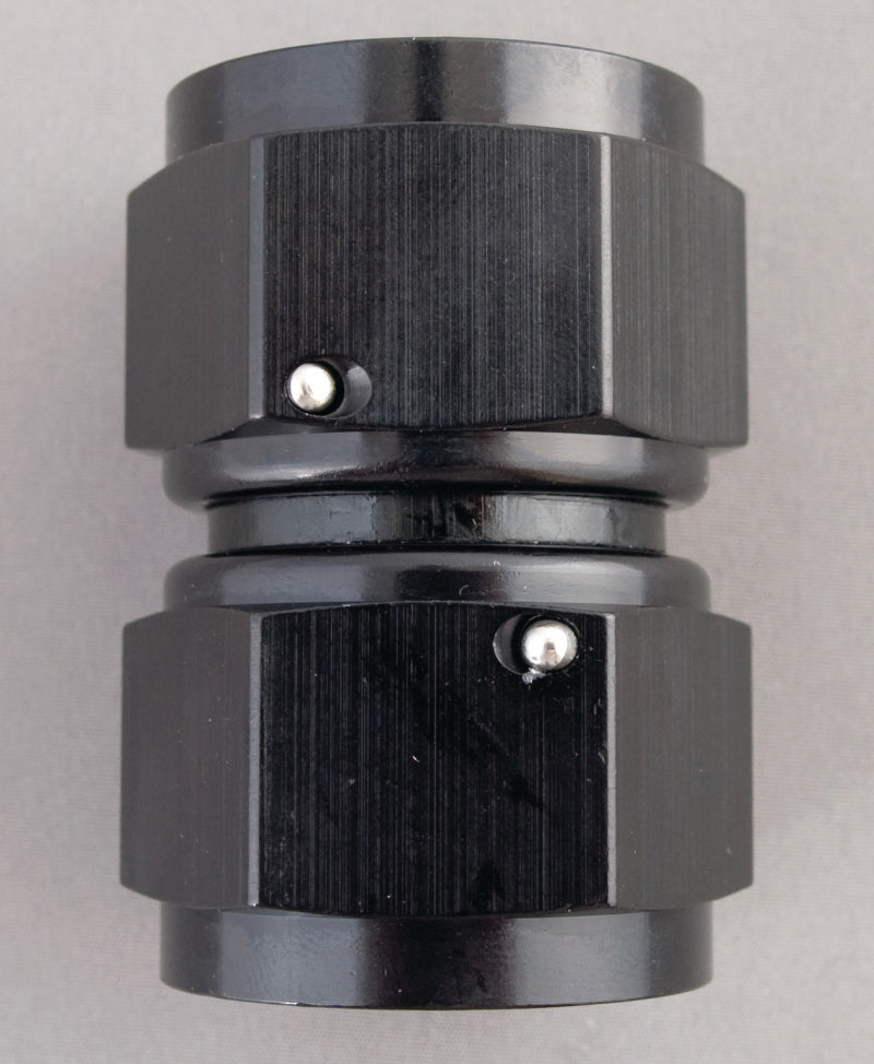 Conector hembra Fragola-8AN, color negro