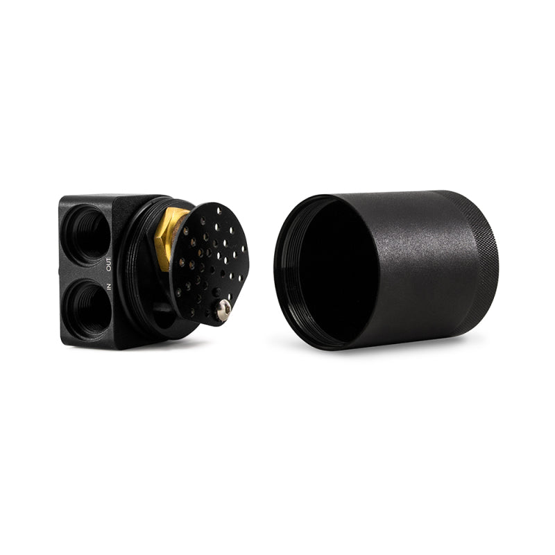 Kit de depósito colector de aceite con deflector Mishimoto 2020+ Chevrolet Corvette C8 (lado PCV), color negro