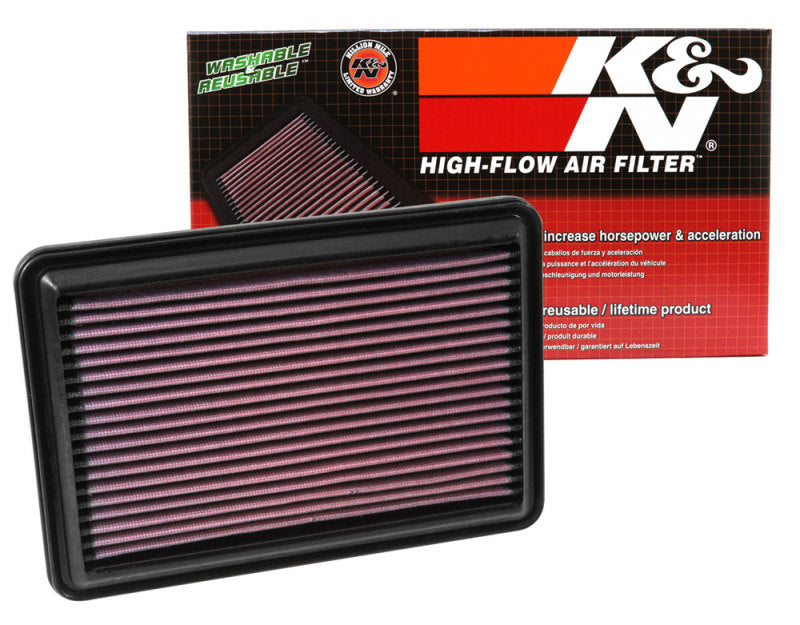 K&N For 14-15 Nissan Rogue 2.5L L4 Drop In Air Filter