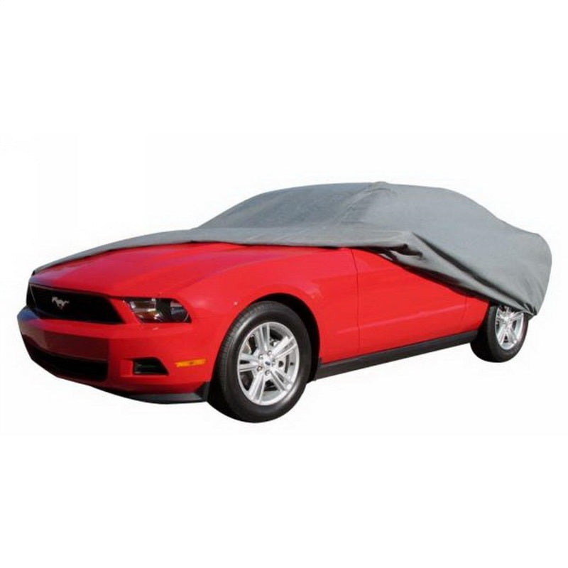 Funda universal para coche Rampage 1999-2019 Easyfit de 4 capas, color gris