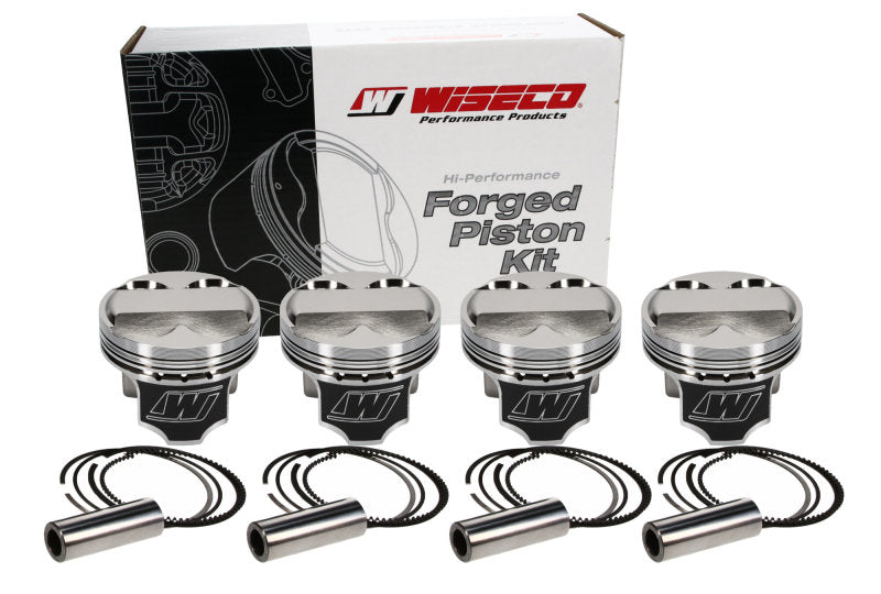 Kit de pistón Wiseco Acura 4v DOME + 2cc con puntal de 84,5 mm