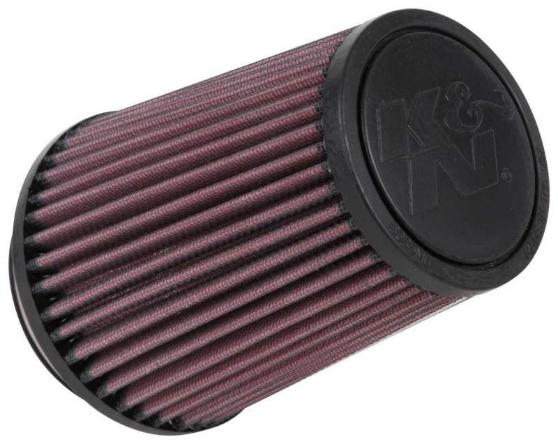 K&amp;N Filter Universal-Gummifilter 3 Flansch 4 1/2 Zoll Basis 3 1/2 Zoll Oberseite 5 3/4 Zoll Höhe